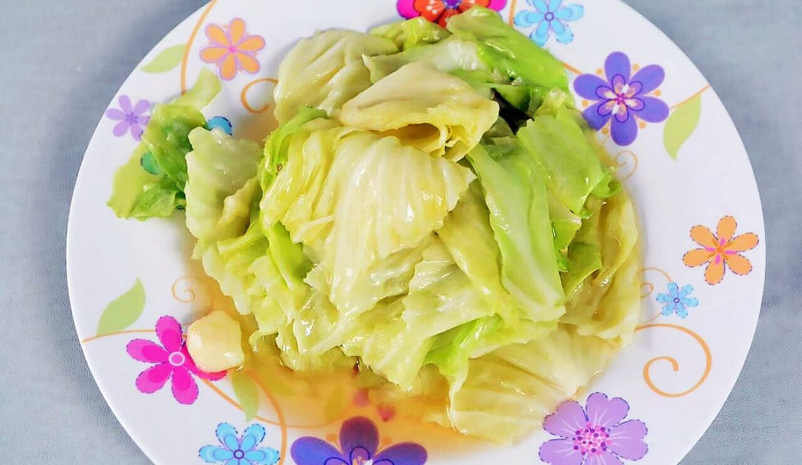 กะหล่ำผัดน้ำปลา